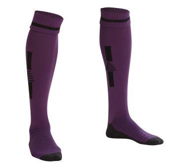 Goalkeeper Socks - Purple/Black